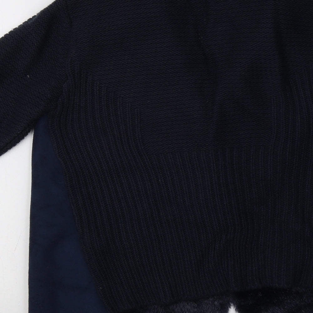 Oasis Womens Blue Jacket Size M