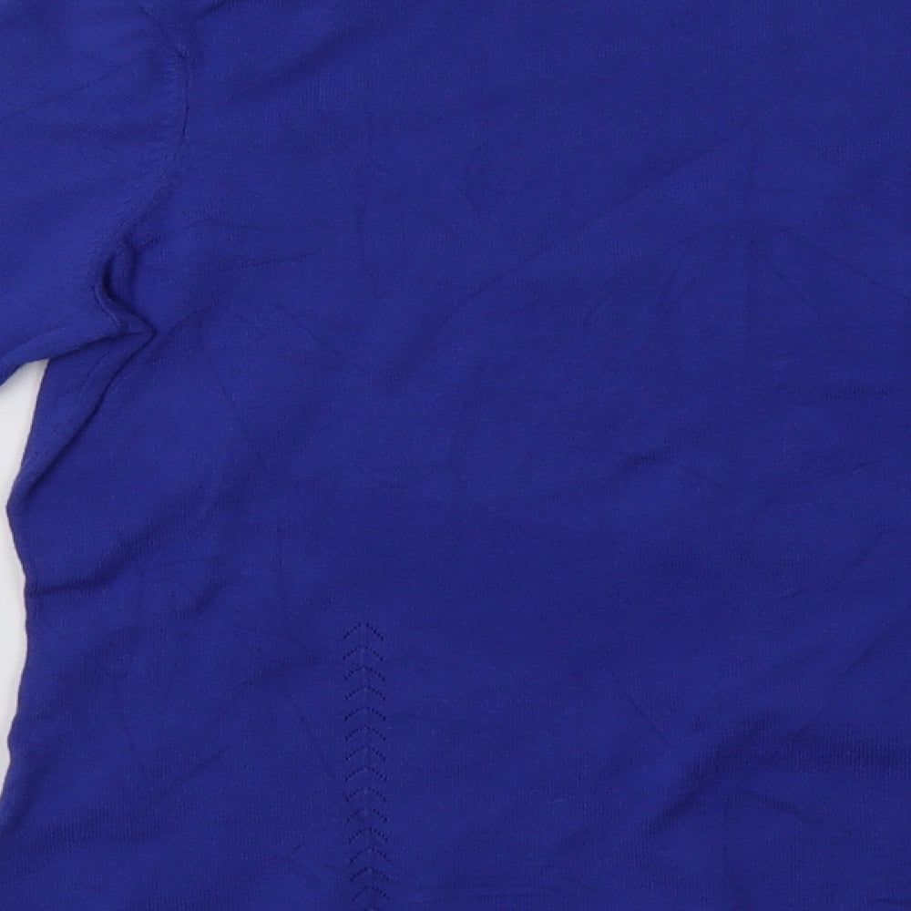Preworn Womens Blue Pullover Sweatshirt Size M