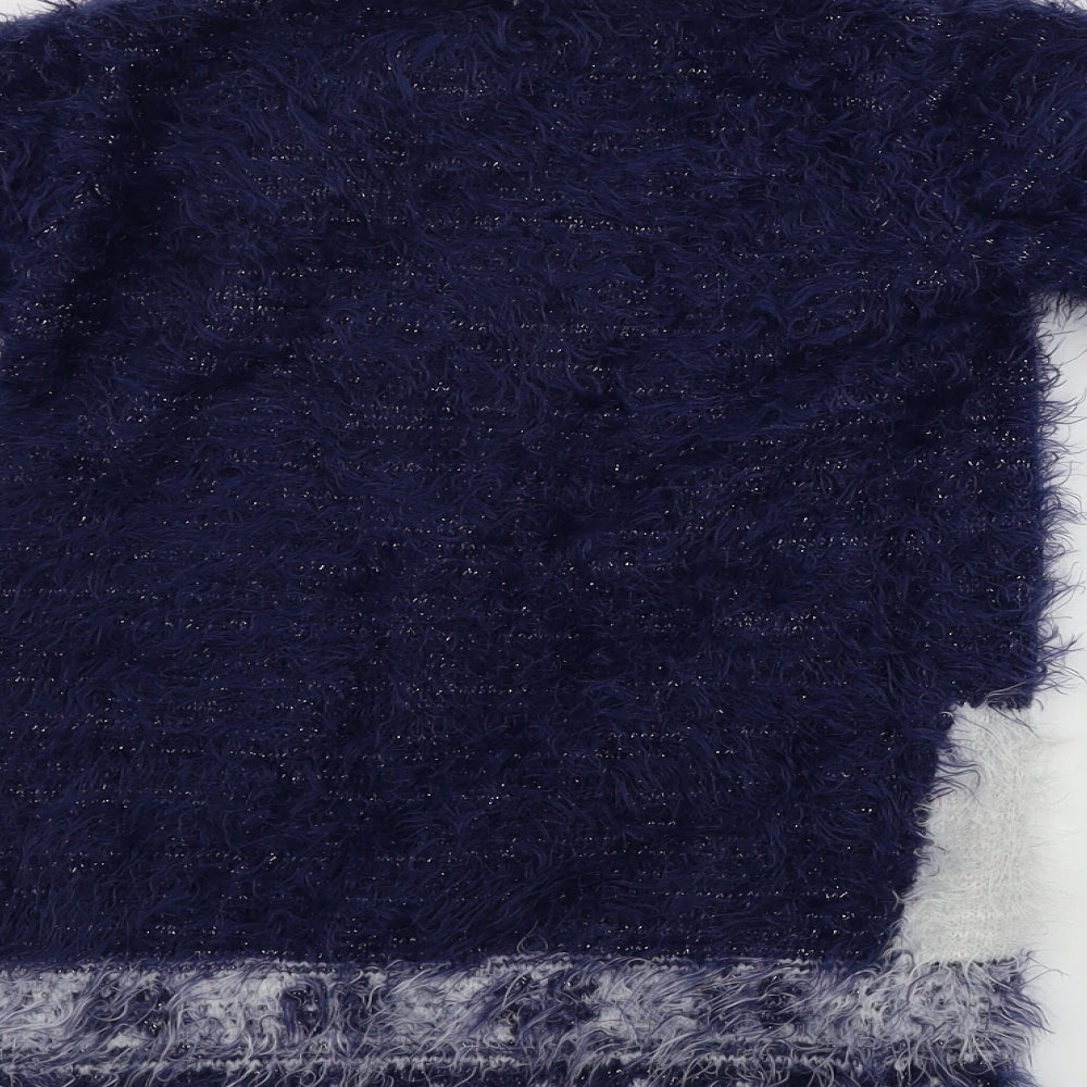 TU Girls Blue Pullover Jumper Size 5 Years