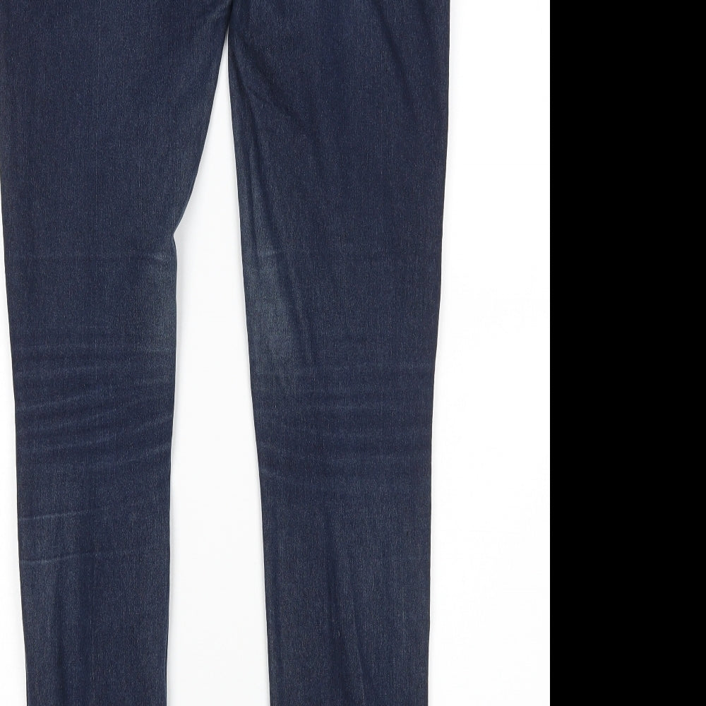 Denim Co Womens Blue Skinny Jeans Size 12 L32 in