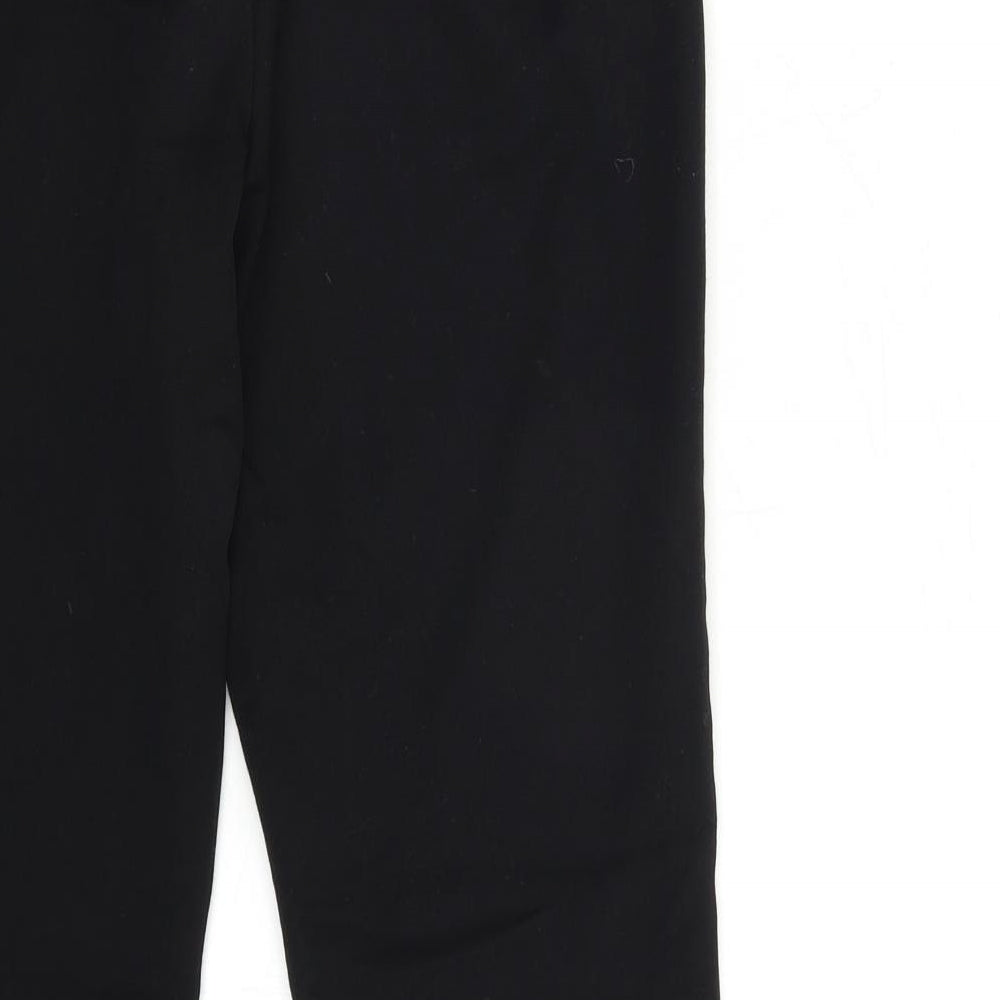 Marks and Spencer Womens Black Trousers Size 8 L29 in