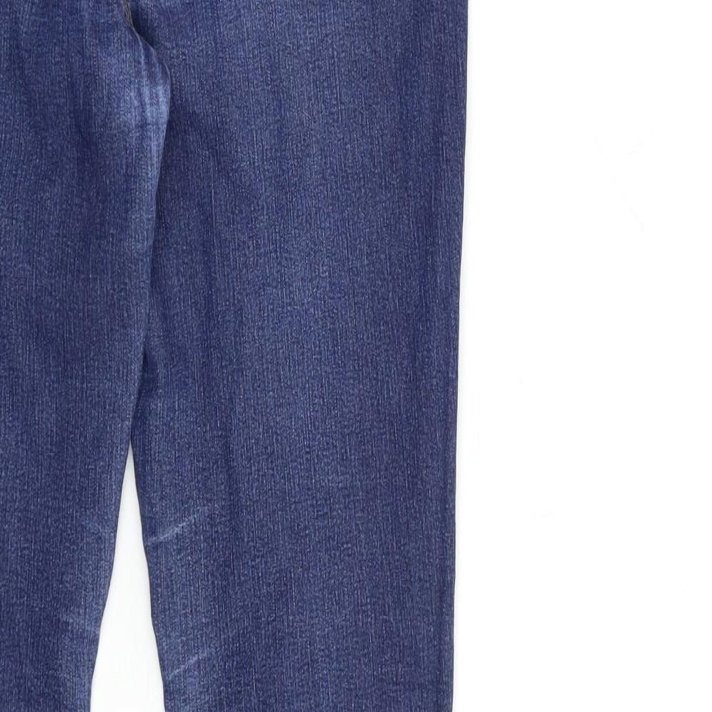 yesyes Womens Blue Denim Skinny Jeans Size 8 L31 in