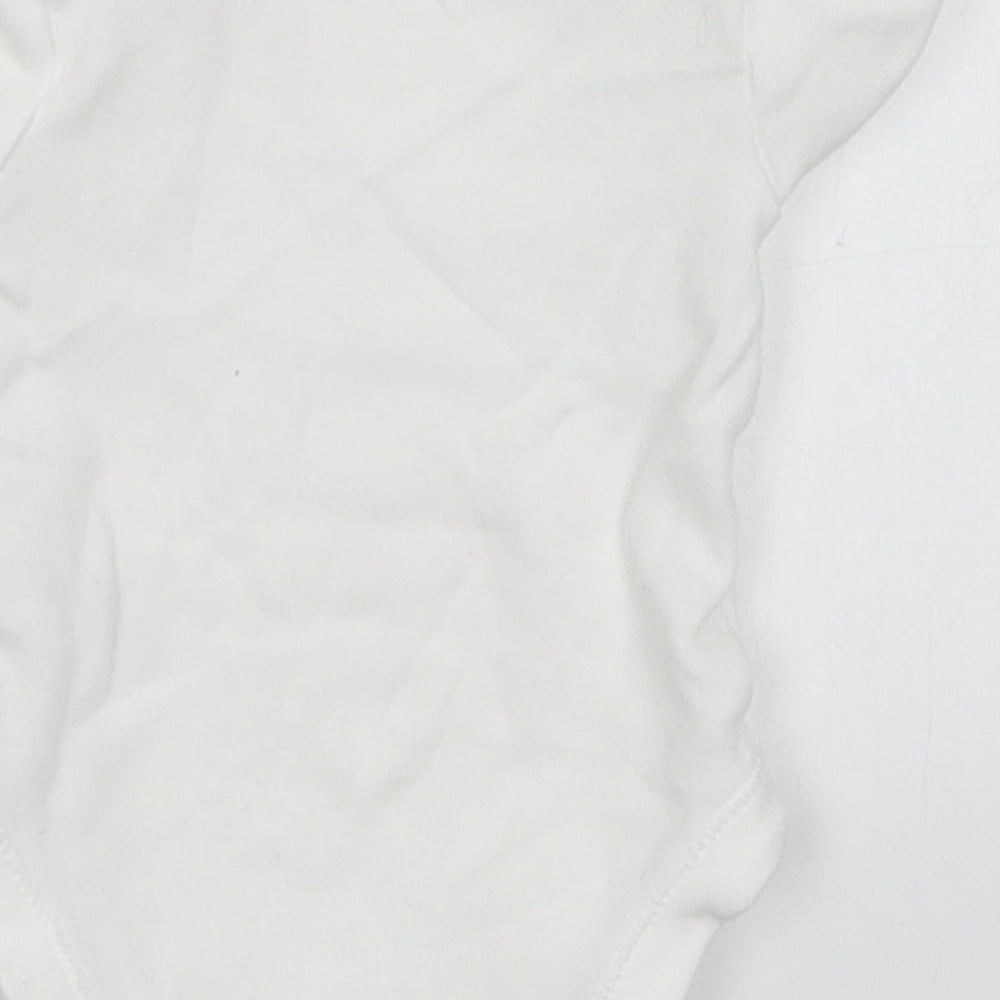 George Baby White Babygrow One-Piece Size Newborn