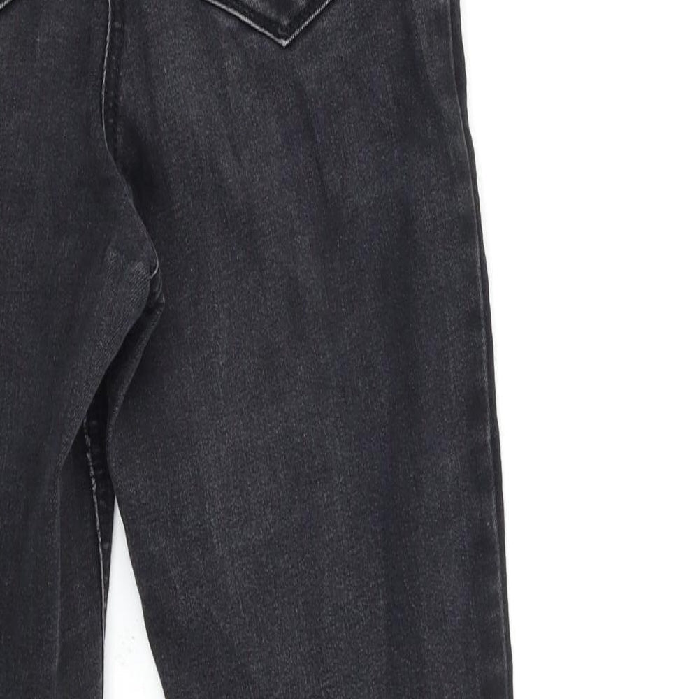 Matalan Womens Black Denim Skinny Jeans Size 8 L28 in