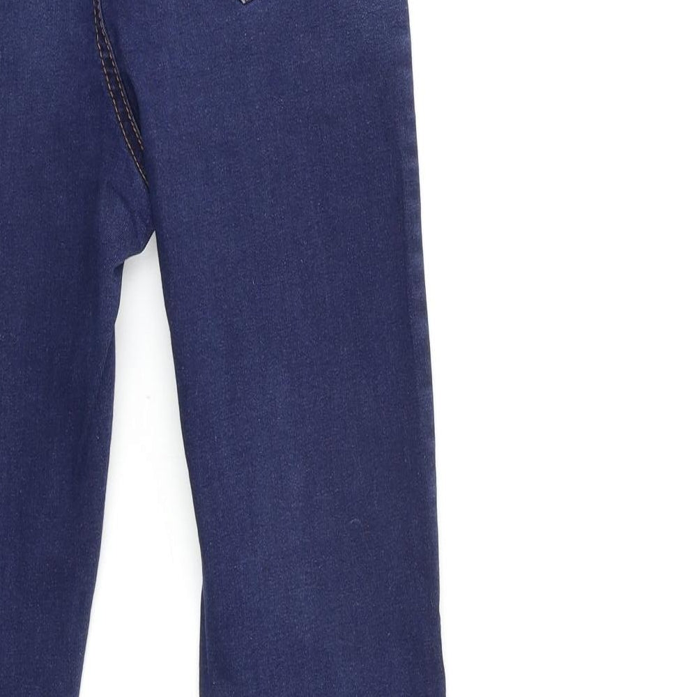 Denim & Co. Womens Blue Denim Skinny Jeans Size 8 L27 in