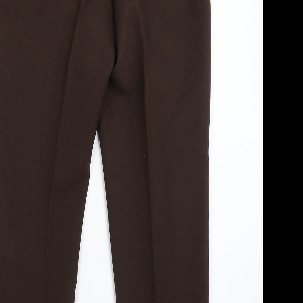 Marks and Spencer Womens Grey Dress Pants Trousers Size 10 L23 in