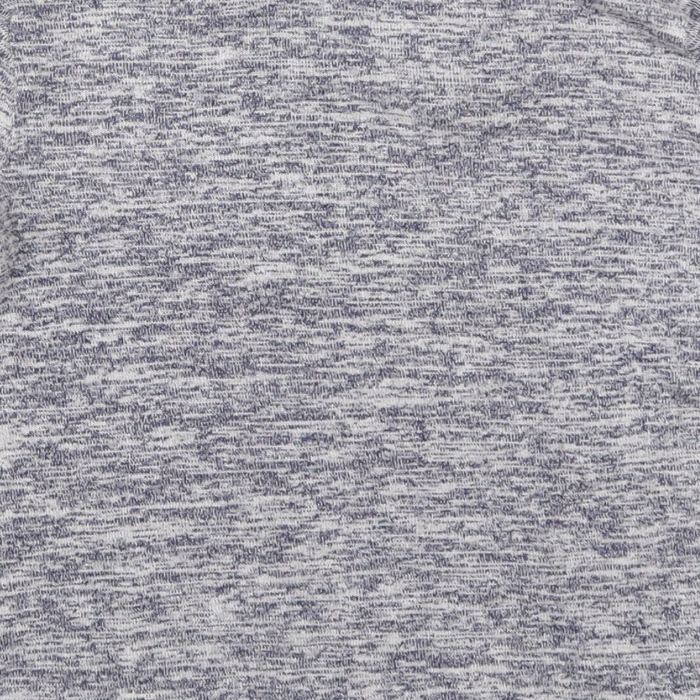 Pebble & Stone Womens Blue Rayon Pullover Jumper Size S - Stars