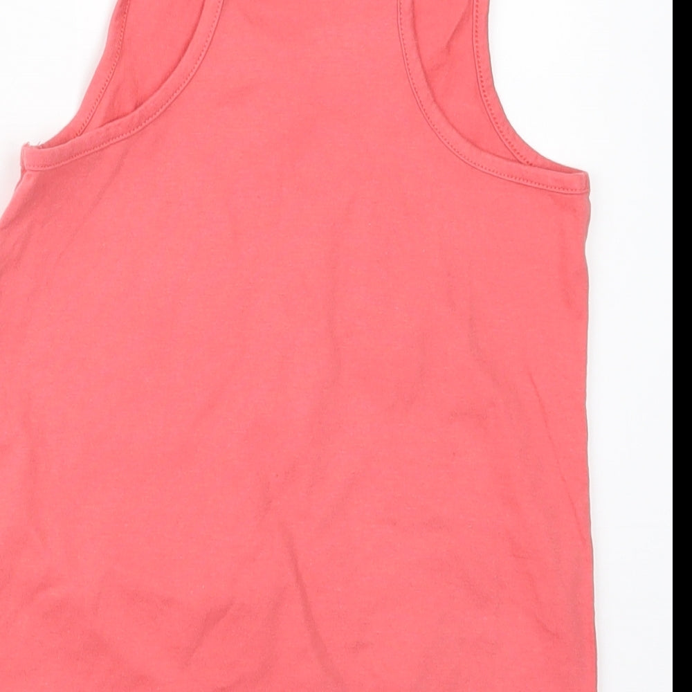 F&F Girls Pink Basic Tank Size 8-9 Years