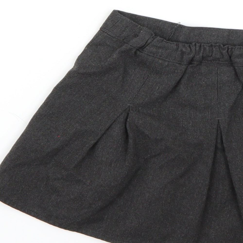 back to school Girls Grey Flare Skirt Size 3-4 Years - school wear