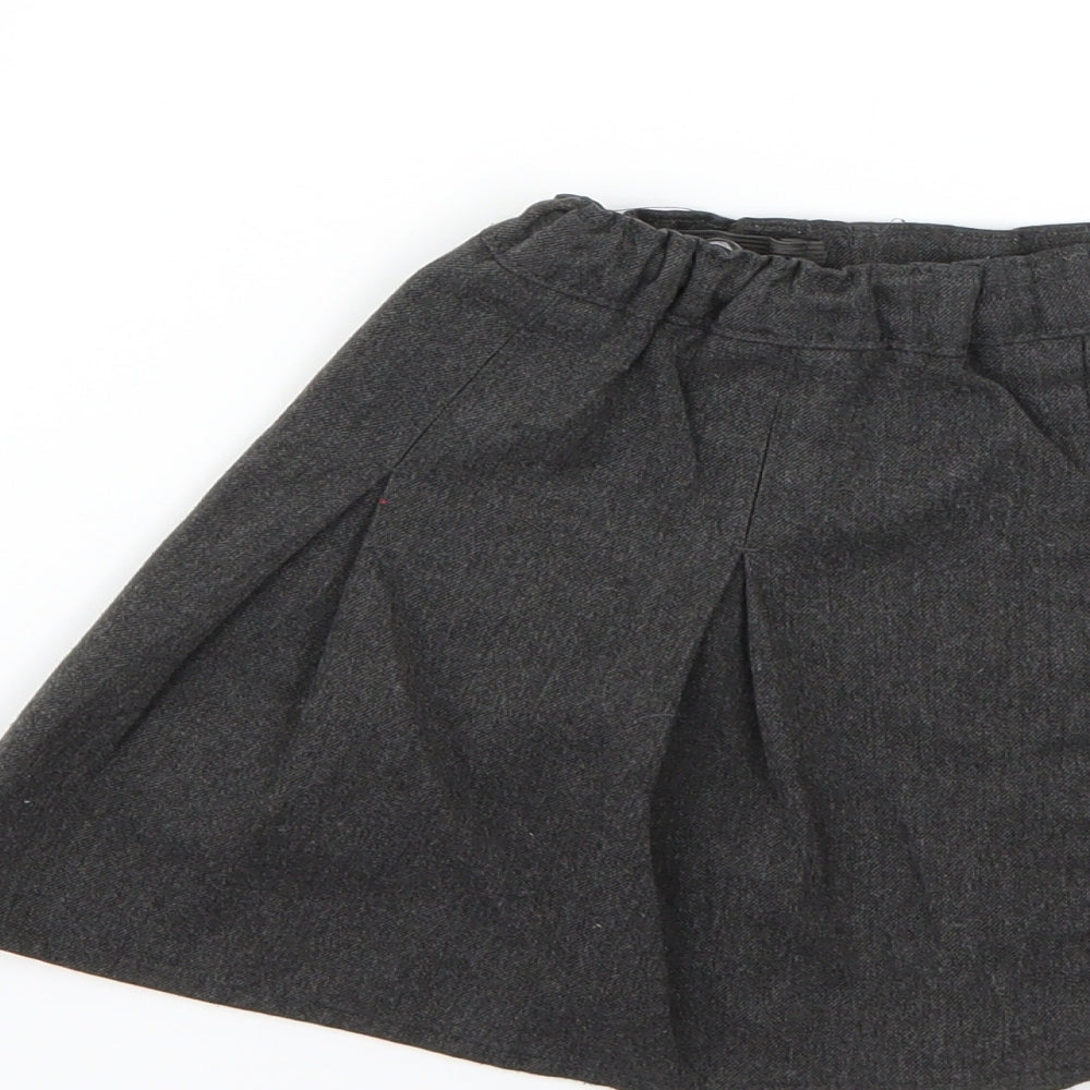back to school Girls Grey Ikat Flare Skirt Size 3-4 Years - school wear