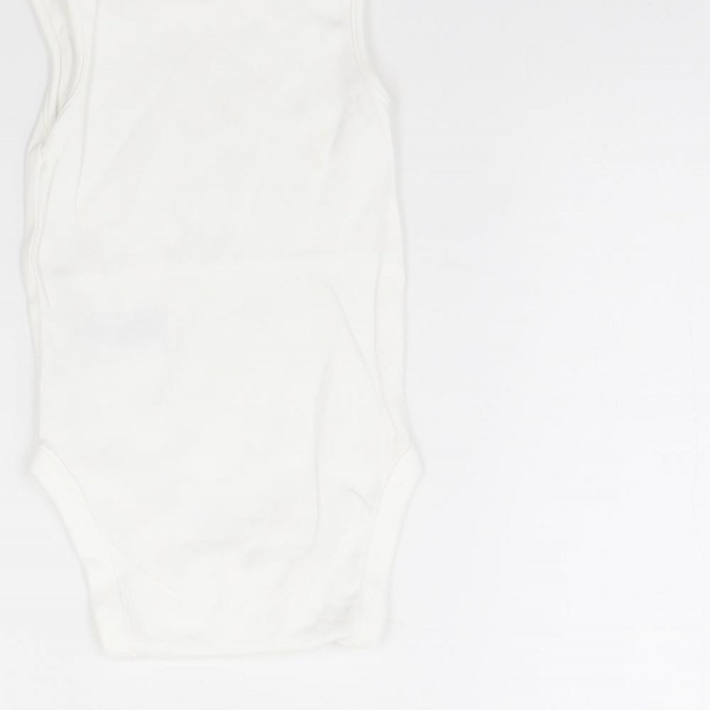 NEXT Baby White Babygrow One-Piece Size 6-9 Months