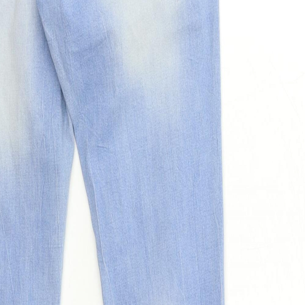 MISS LILI Womens Black Denim Skinny Jeans Size 25 in L30 in
