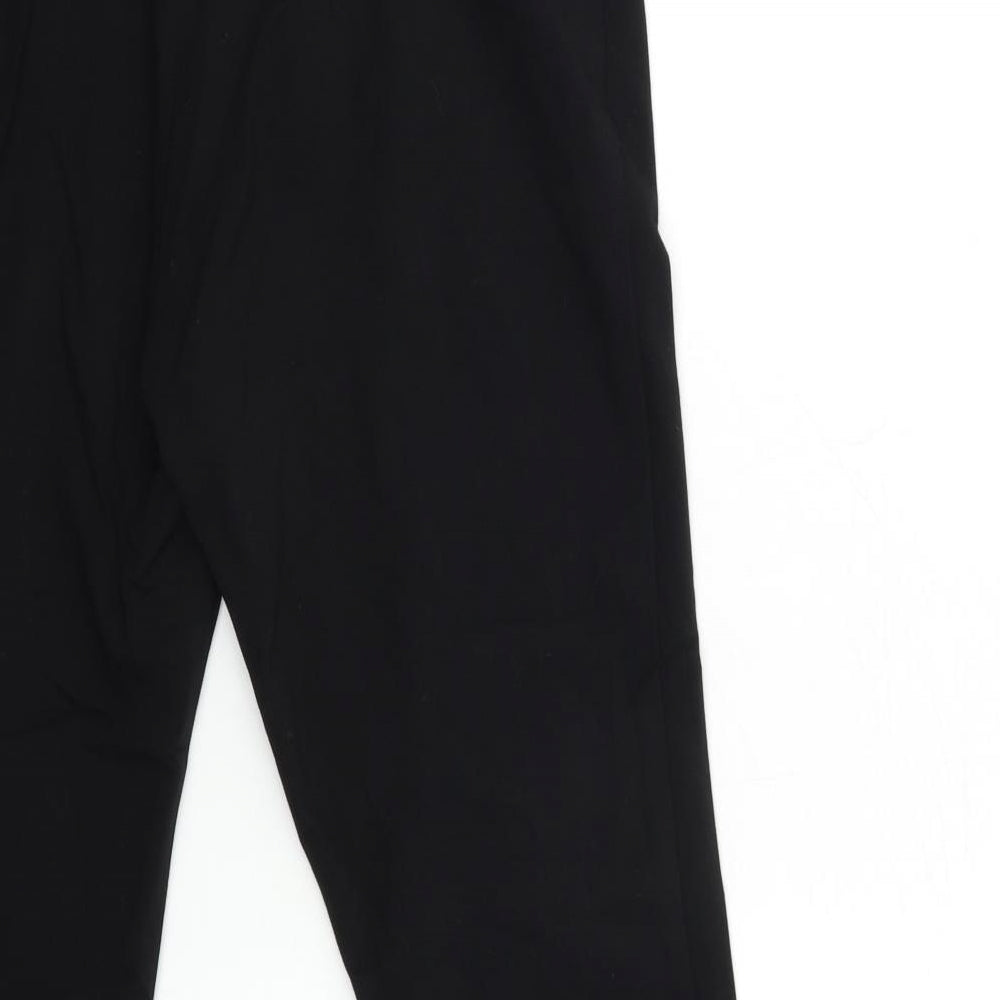 F&F Womens Black Trousers Size 14 L26 in
