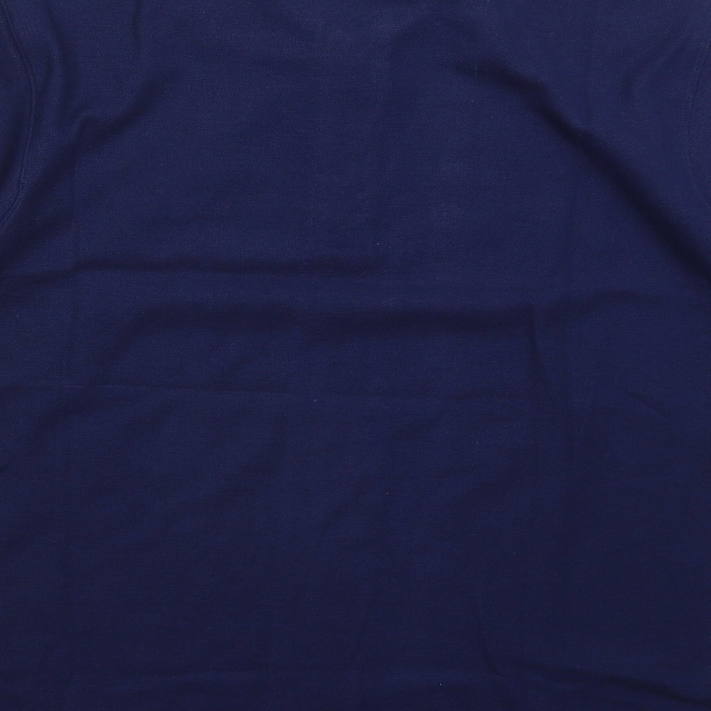 MCS Boys Blue Basic Polo Size L