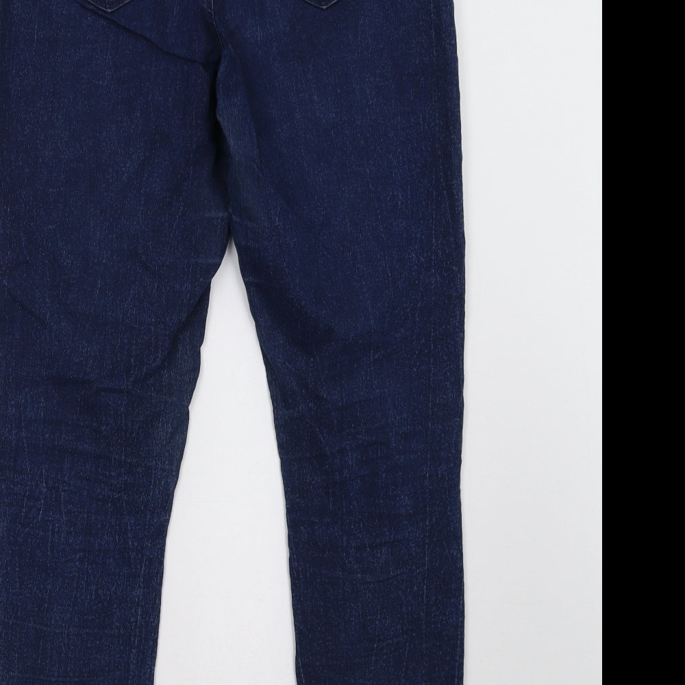 Matalan Womens Blue Jegging Trousers Size 10 L29 in