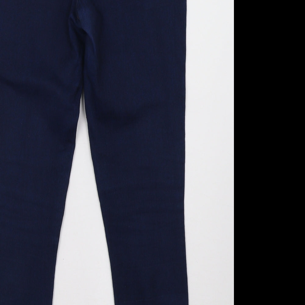 Primark Womens Blue Jegging Trousers Size 12 L28 in