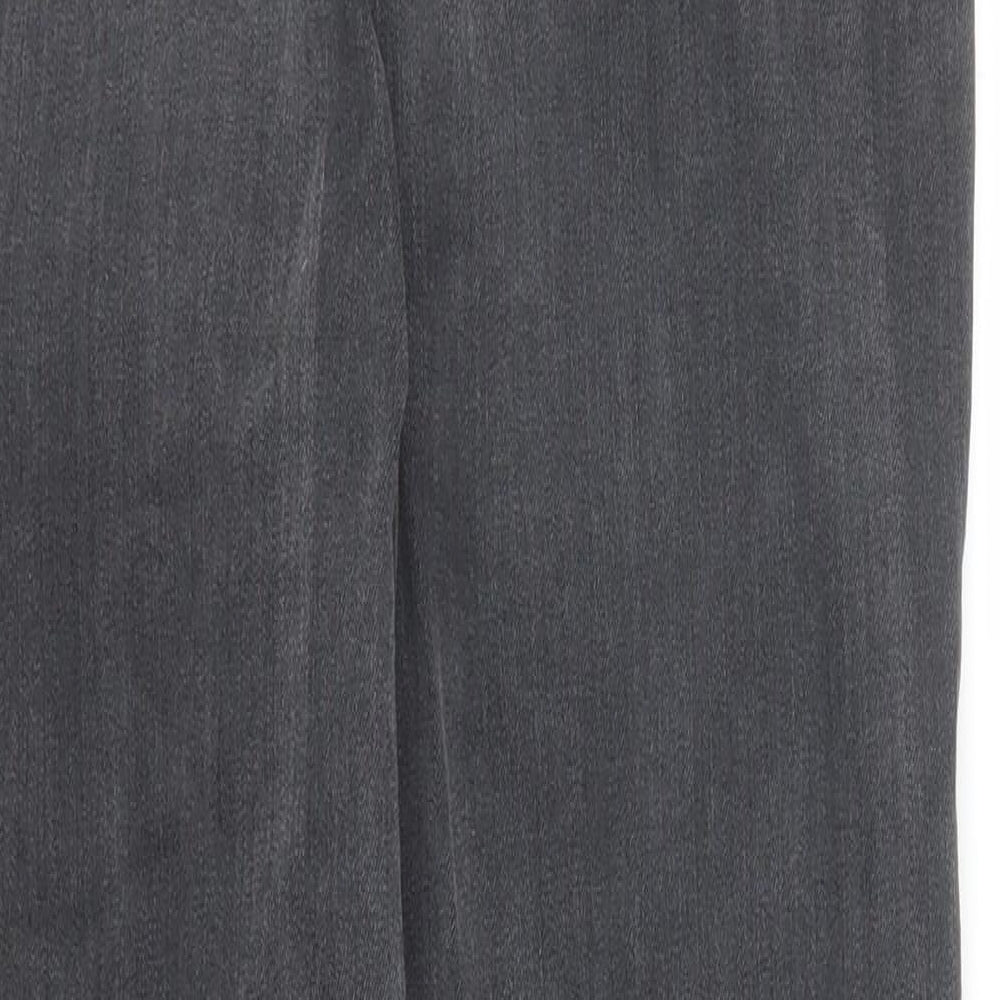 PRETTYLITTLETHING Womens Black Denim Skinny Jeans Size 10 L27 in