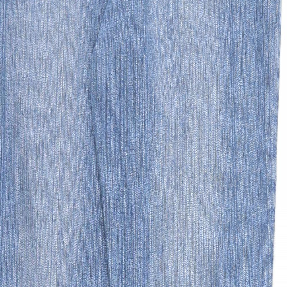 Denim 24/7 Womens Blue Denim Skinny Jeans Size 10 L27 in