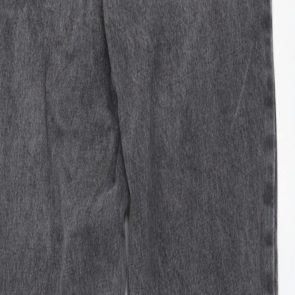 Topshop Womens Grey Mom Jeans Size 26 L36 in