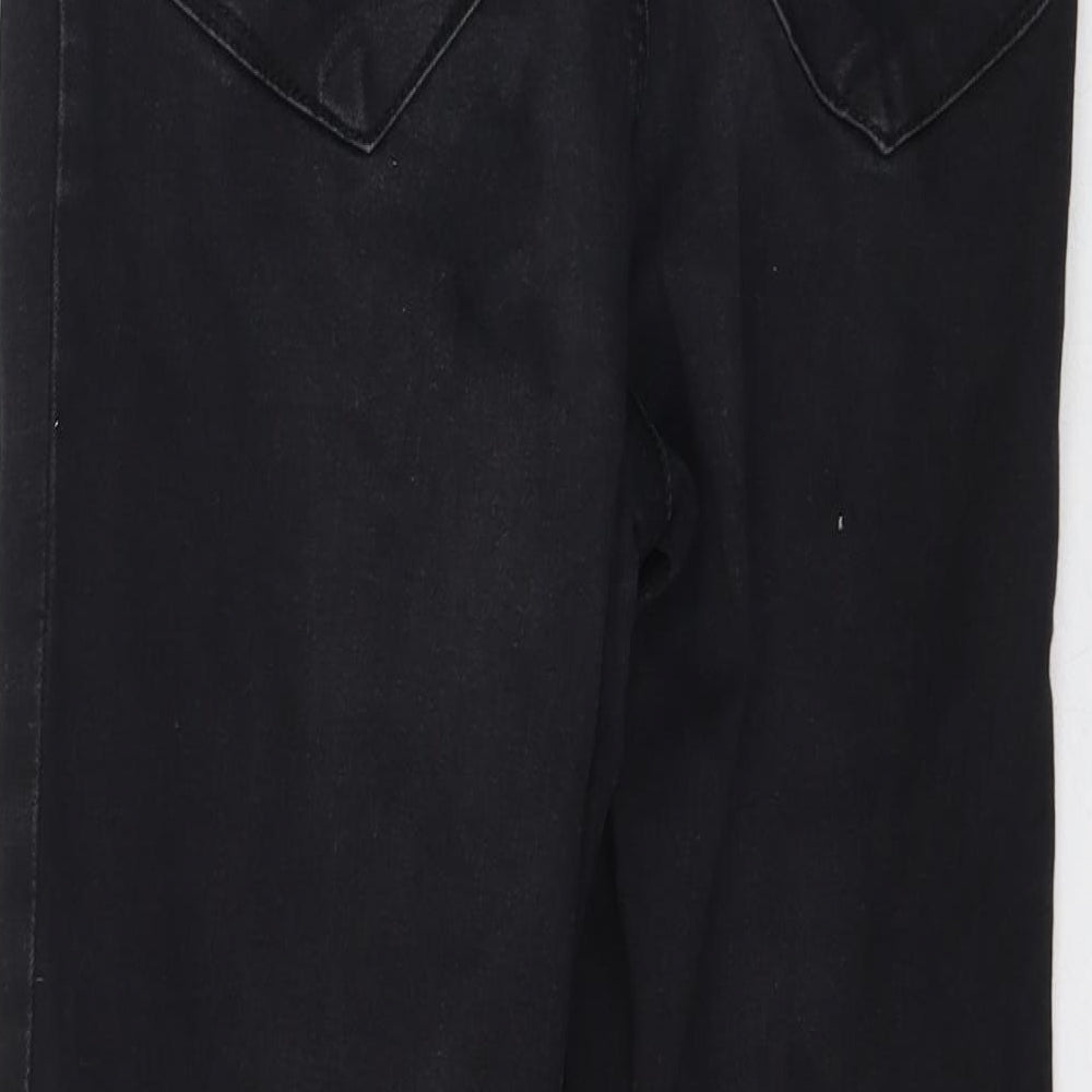 Denim Co. Womens Black Denim Skinny Jeans Size 10 L25 in