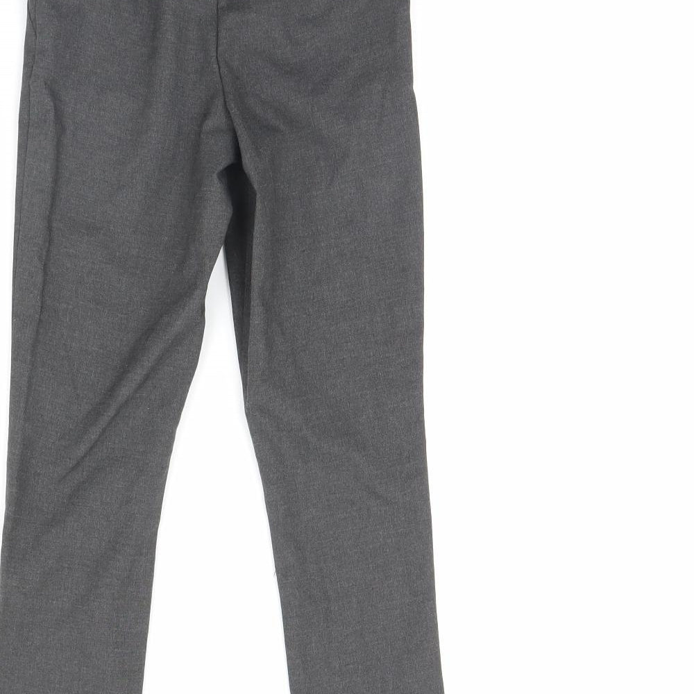 George Boys Grey Dress Pants Trousers Size 6 Years - school
