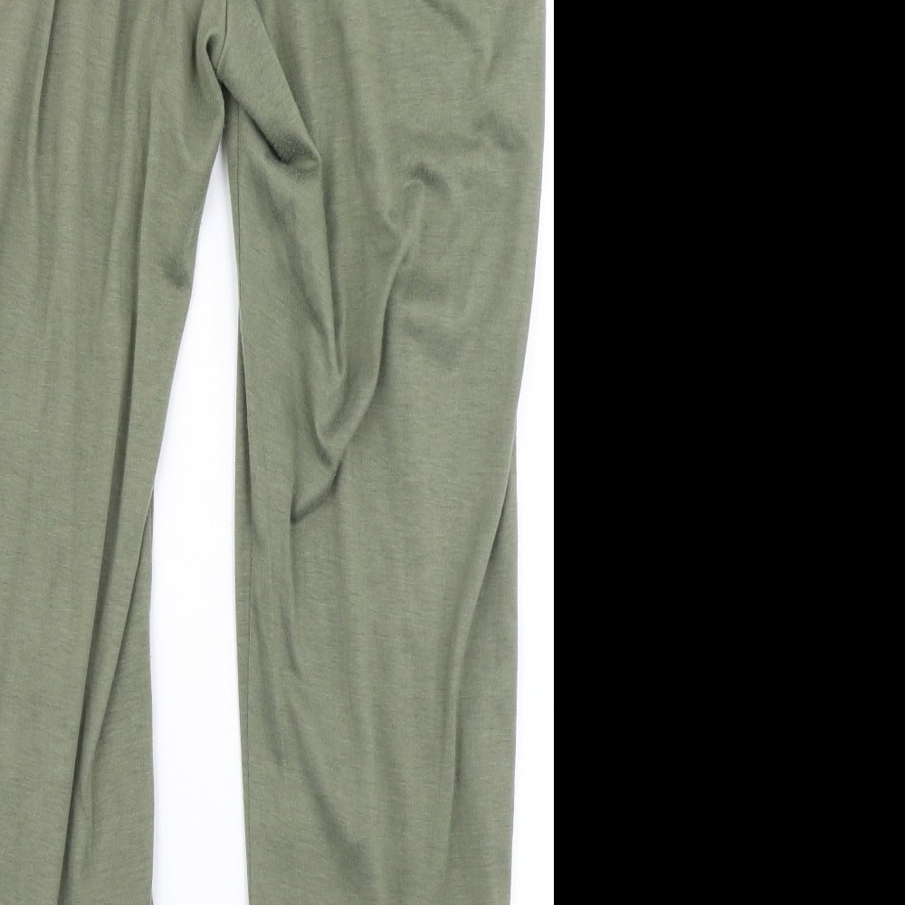 Primark Womens Green Jogger Trousers Size M L27 in