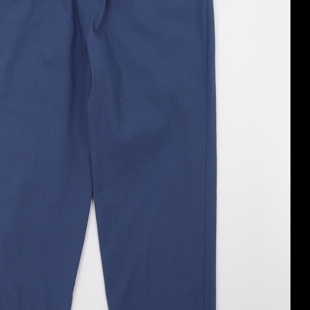 trevira Womens Blue Trousers Size 18 L28 in