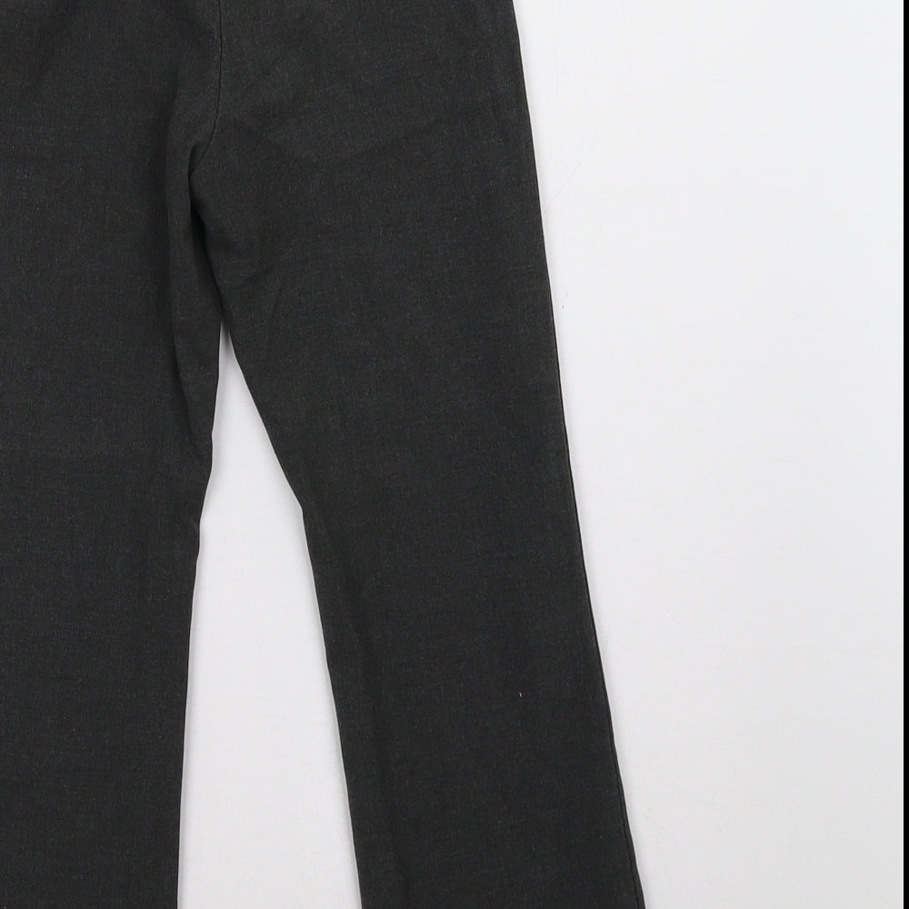 Marks and Spencer Girls Grey Trousers Size 5-6 Years - School Wear