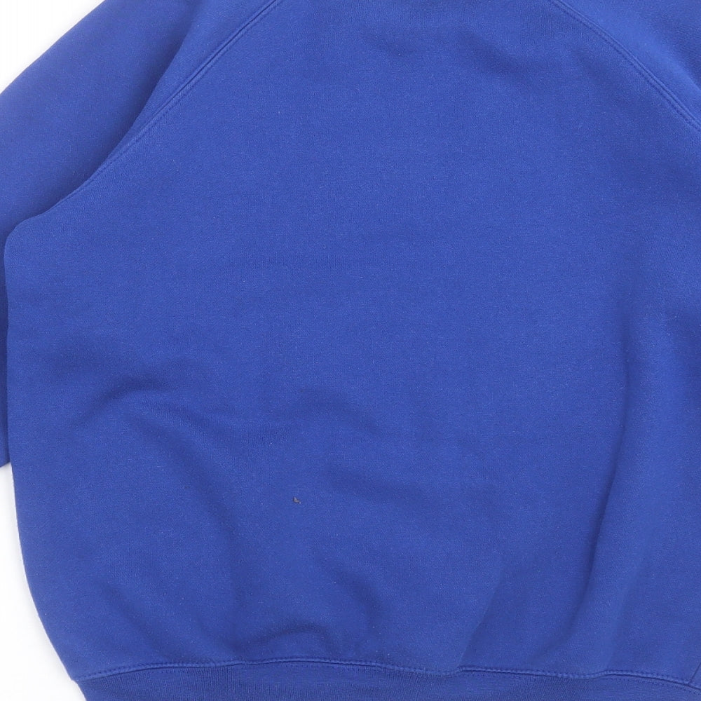 westex Boys Blue Pullover Sweatshirt Size 12-13 Years - school