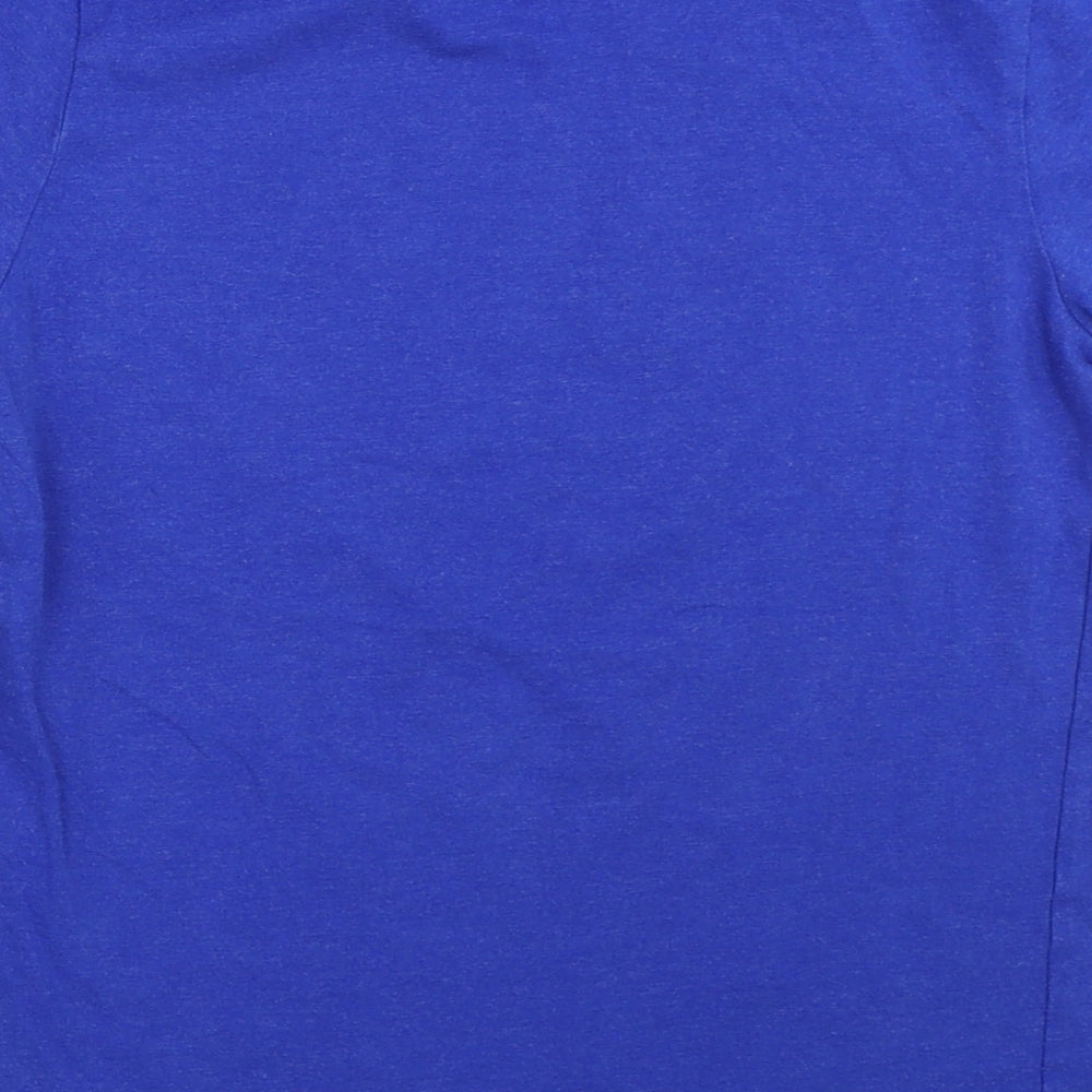 Marks and Spencer Boys Blue Basic T-Shirt Size 10-11 Years