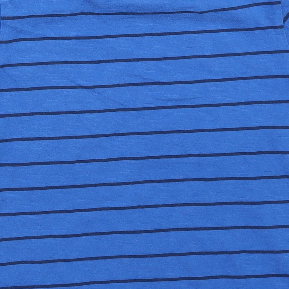 NEXT Boys Blue Striped Basic T-Shirt Size 18-24 Months