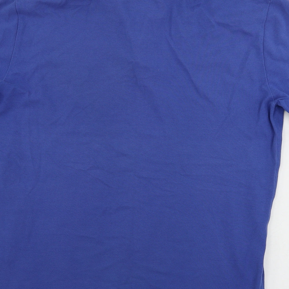 SEVENTY TWO Mens Blue Polo Size S