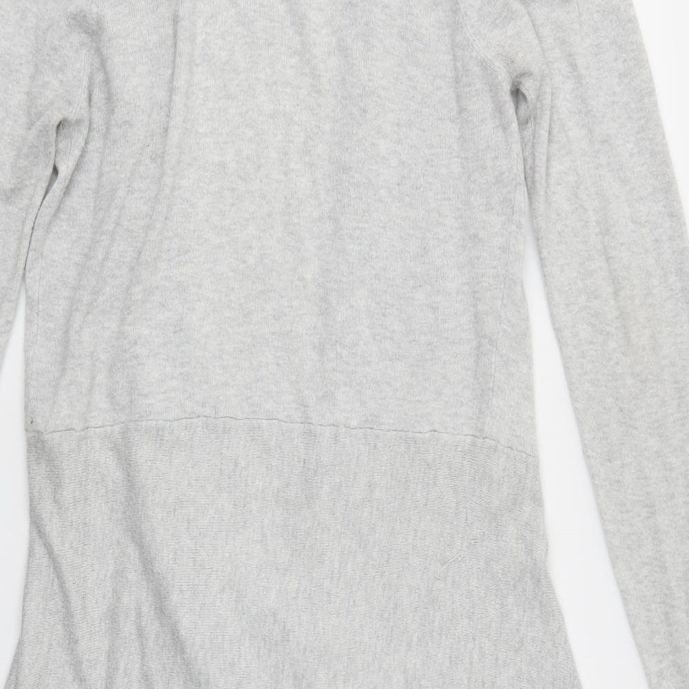 TU Womens Grey Cardigan Jumper Size 12