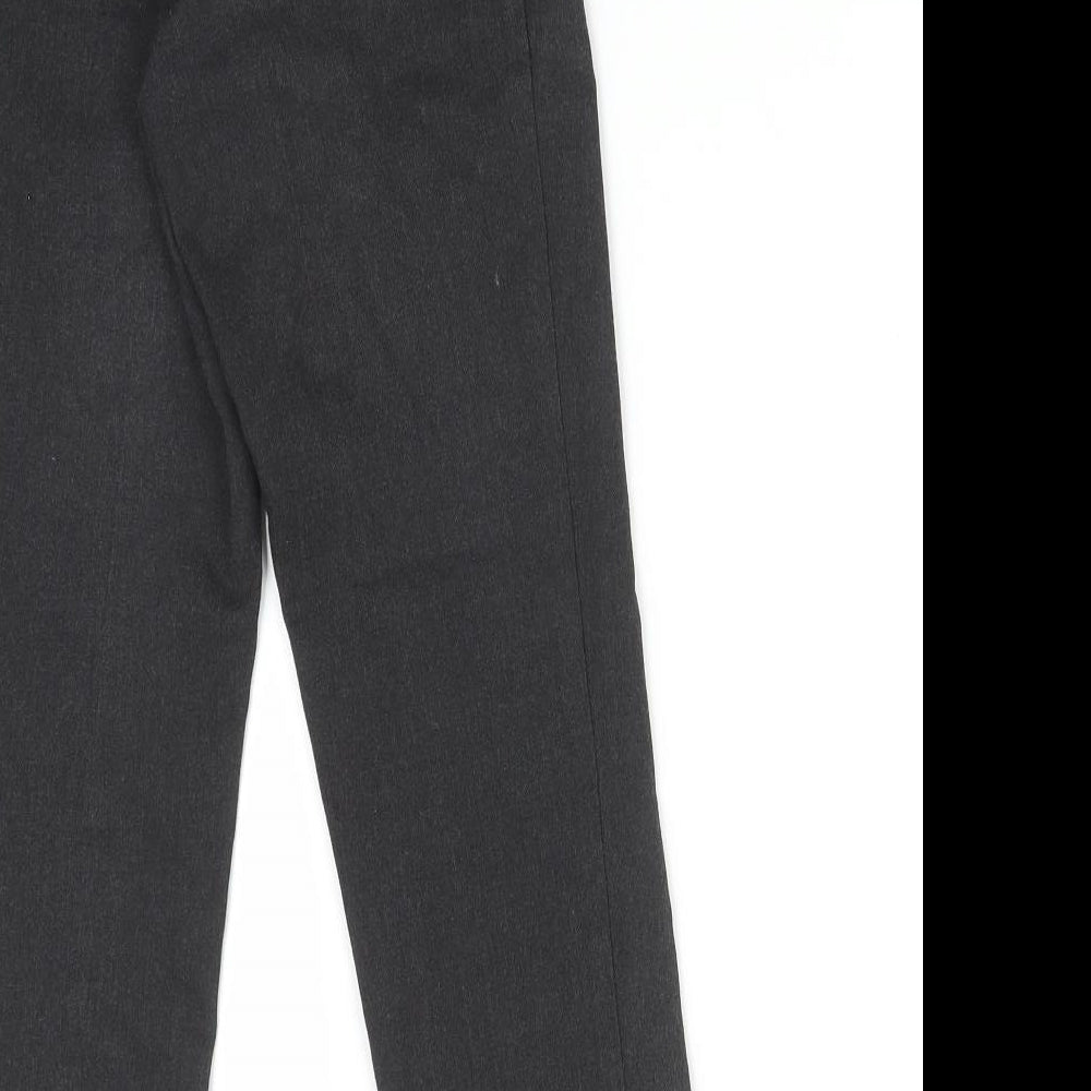 M&S Boys Grey Dress Pants Trousers Size 8-9 Years