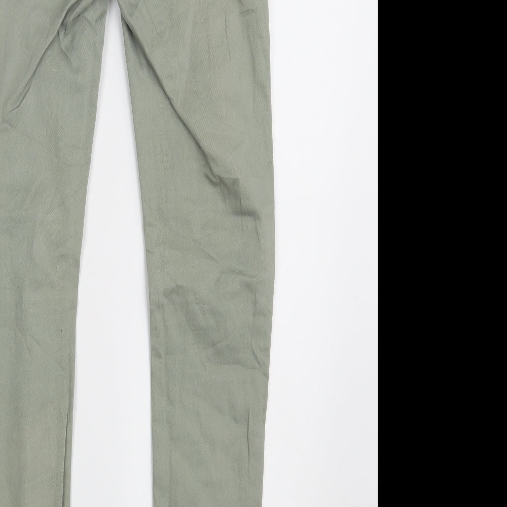 Ever. Me Womens Green Denim Jegging Jeans Size S L30 in