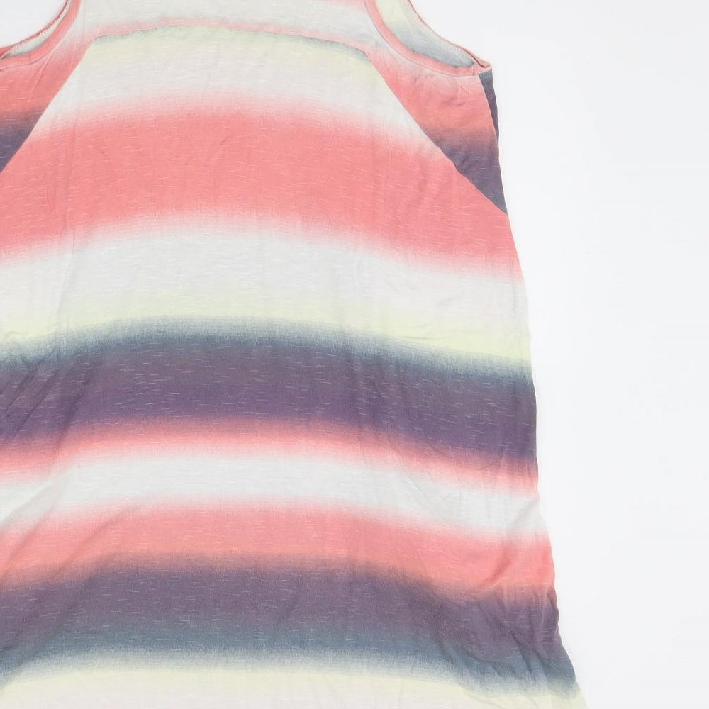 NEXT Womens White Striped Shift Size 12