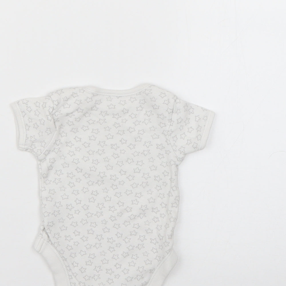 George White Geometric Babygrow One-Piece Size 0-3 Months
