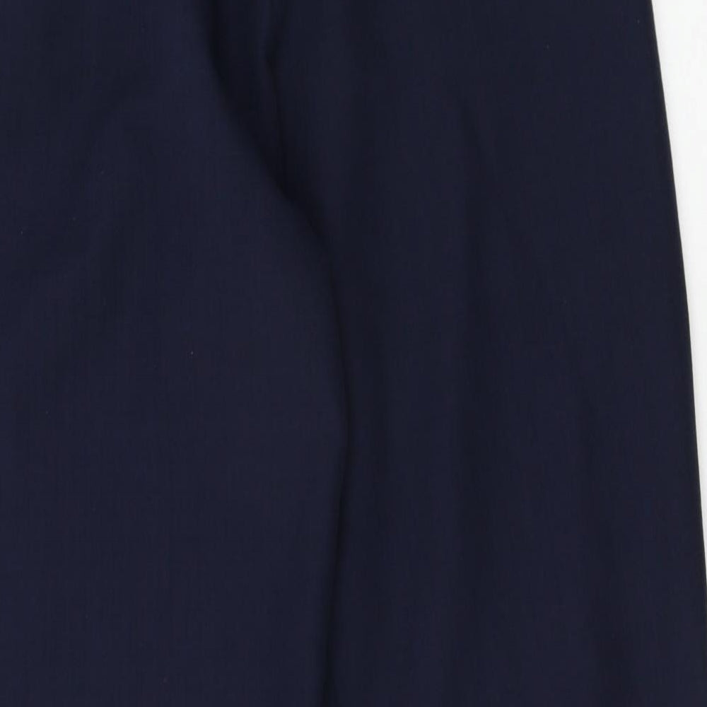 Preworn Womens Blue Trousers Size 34 in L29 in