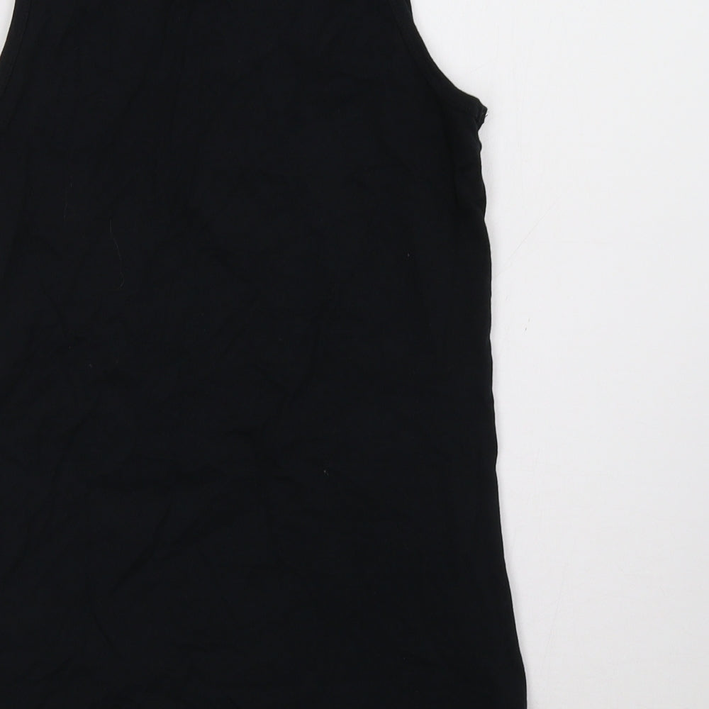 Gildan Womens Black Basic Tank Size M