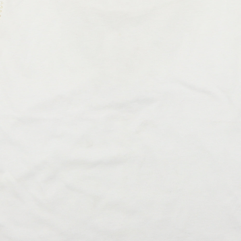 Emreco Womens White Basic Tank Size 16