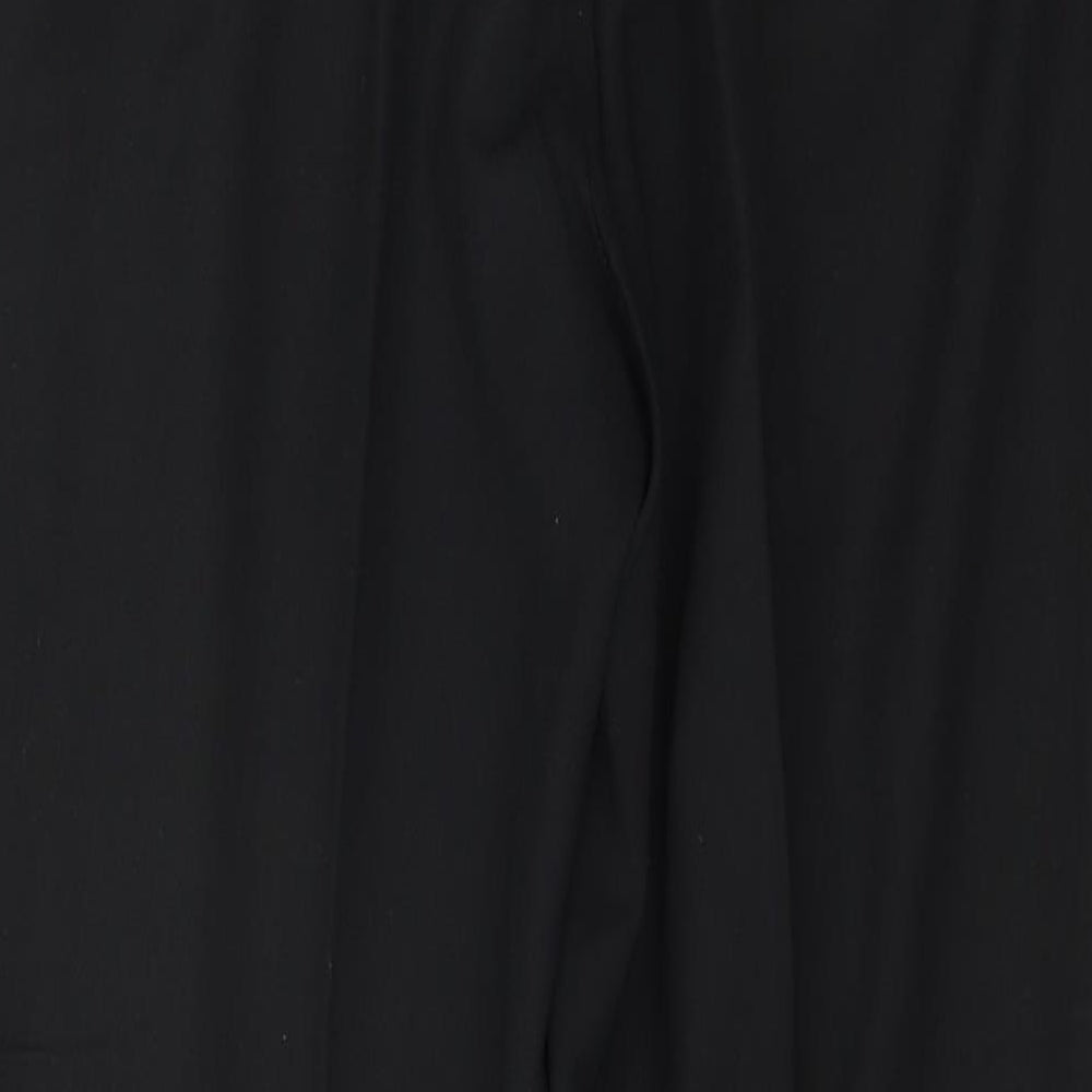 Paul Separates Womens Black Trousers Size 12 L28 in