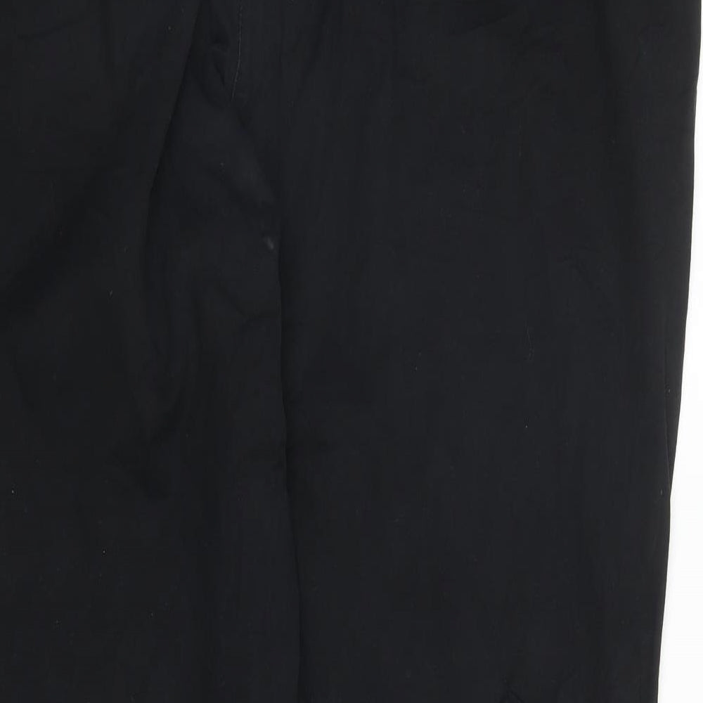 S. Oliver Womens Black Capri Trousers Size XL L27 in