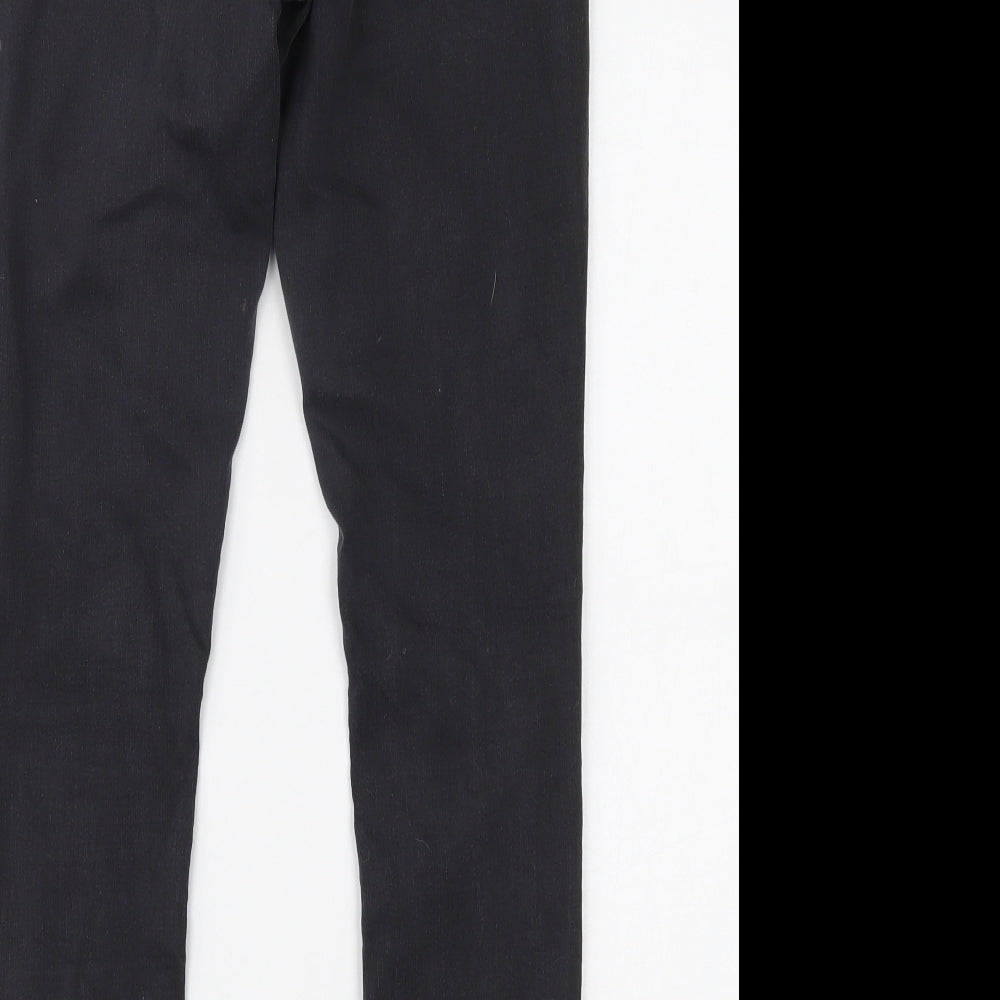 Topshop Womens Grey Denim Skinny Jeans Size 30 L30 in