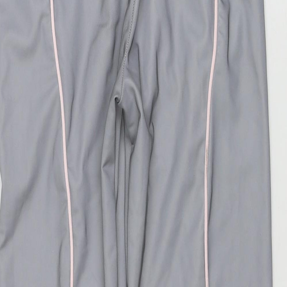 polly Womens Grey Jegging Leggings Size 10 L29 in