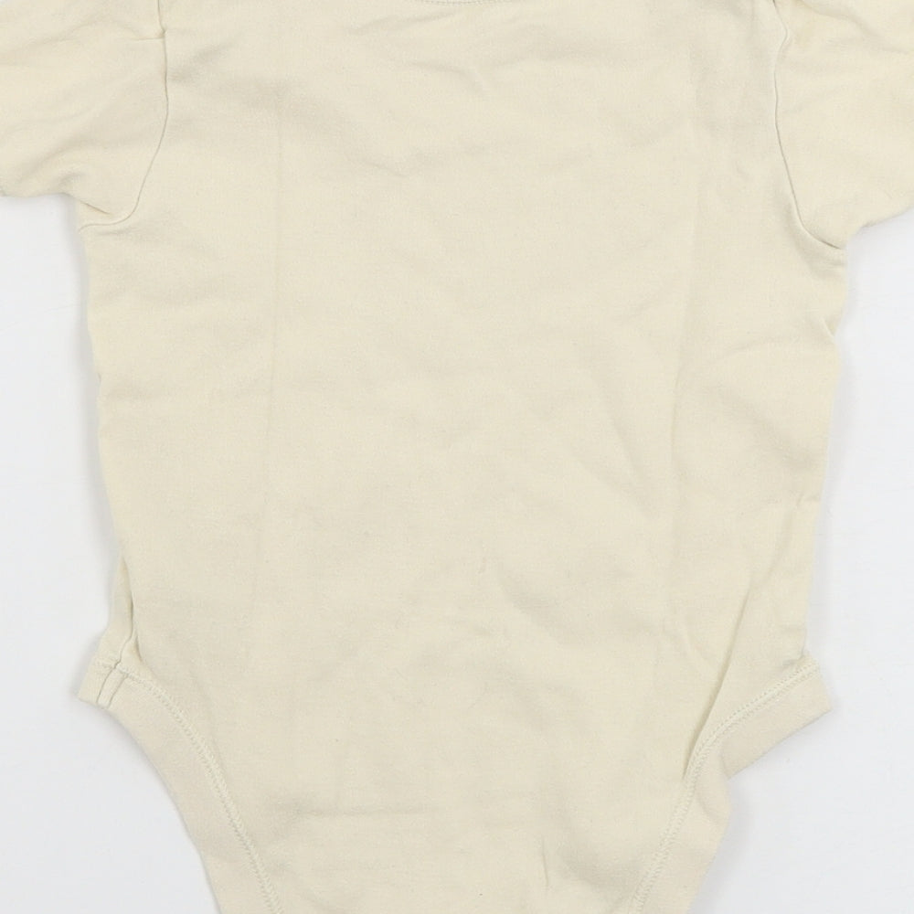 George Boys Beige Babygrow One-Piece Size 18-24 Months