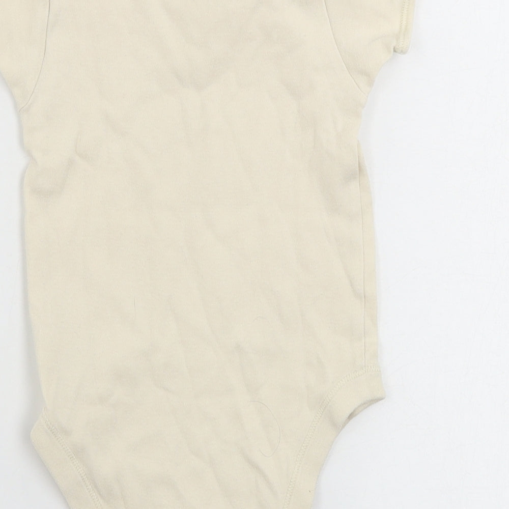 George Boys Beige Babygrow One-Piece Size 18-24 Months