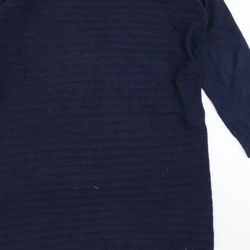 TU Womens Blue Cardigan Jumper Size 14