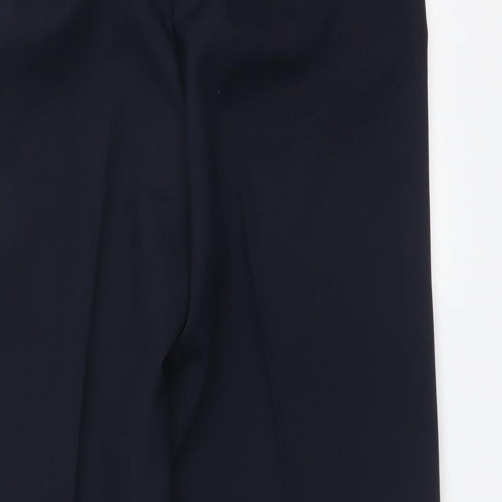 Preworn Womens Blue Trousers Size 12 L26 in