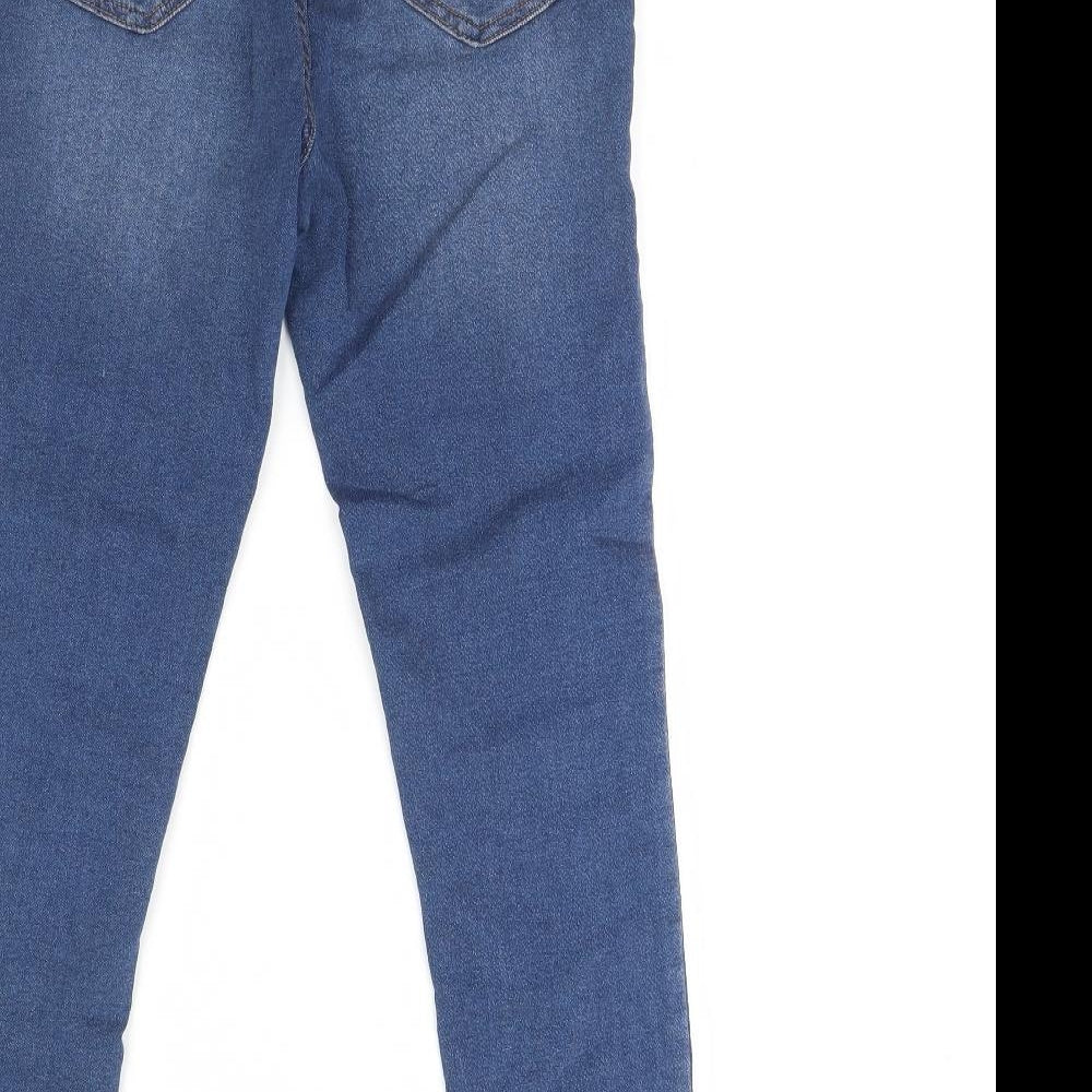 Blue Zoo Girls Blue Denim Skinny Jeans Size 12 Years