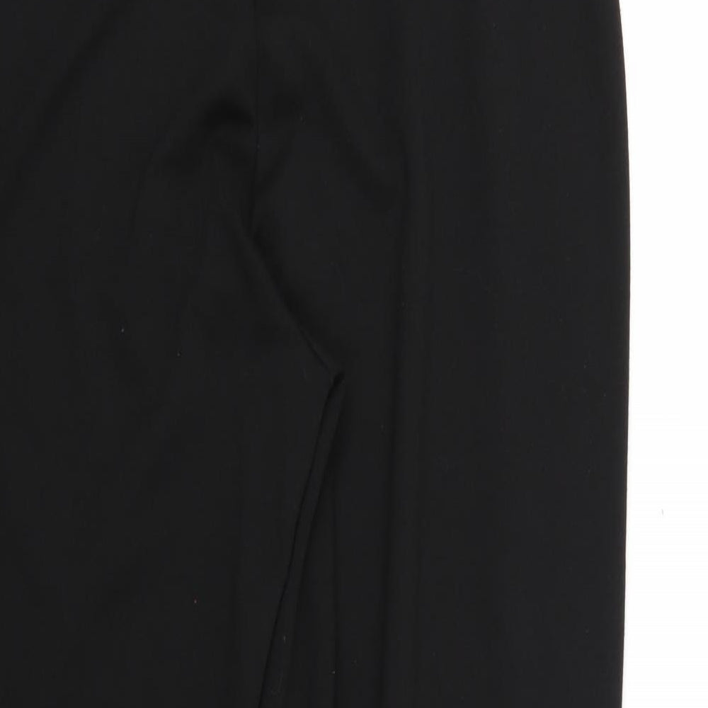 isle Womens Black Trousers Size 16 L28 in